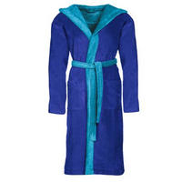 BADEMANTEL Poppy S Unisex  - Blau, Basics, Textil (Snull) - Vossen