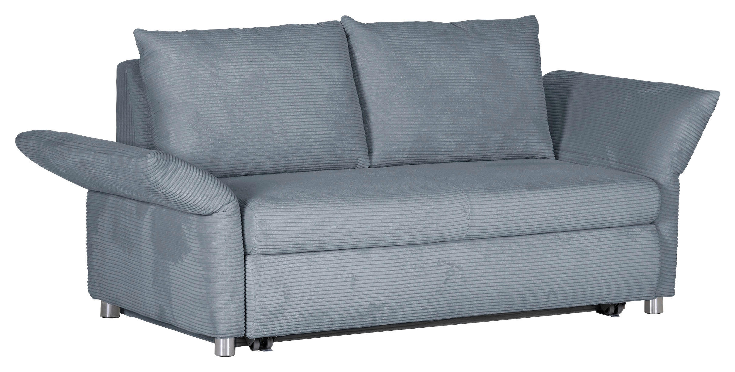 BÄDDSOFFA i manchester mintgrön  - mintgrön/kromfärg, Design, textil/plast (176/81/98cm) - MID.YOU