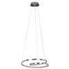 ZÁVĚSNÉ LED SVÍTIDLO, 56/150 cm  - bílá/barvy chromu, Design, plast (56/150cm) - Ambiente