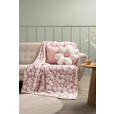 KUSCHELDECKE 150/200 cm  - Hellrosa/Weiß, Design, Textil (150/200cm) - Esposa