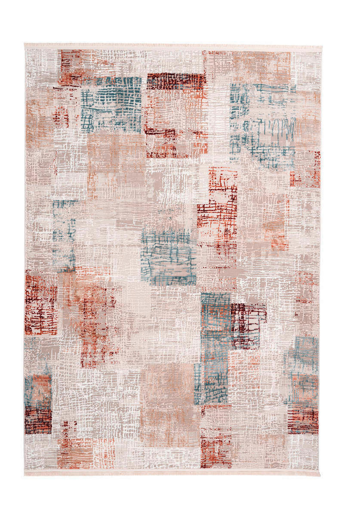 VINTAGE-TEPPICH 200/300 cm Akropolis Grau, Rosa  - Rosa/Grau, Design, Textil (200/300cm) - Kayoom