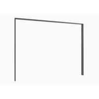 PASSEPARTOUTRAHMEN 228/213/12 cm  - Graphitfarben, Design, Holzwerkstoff (228/213/12cm) - Carryhome