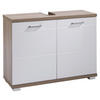 WASCHBECKENUNTERSCHRANK 80/59/31,5 cm  - Chromfarben/Weiß, LIFESTYLE, Holzwerkstoff/Kunststoff (80/59/31,5cm) - MID.YOU