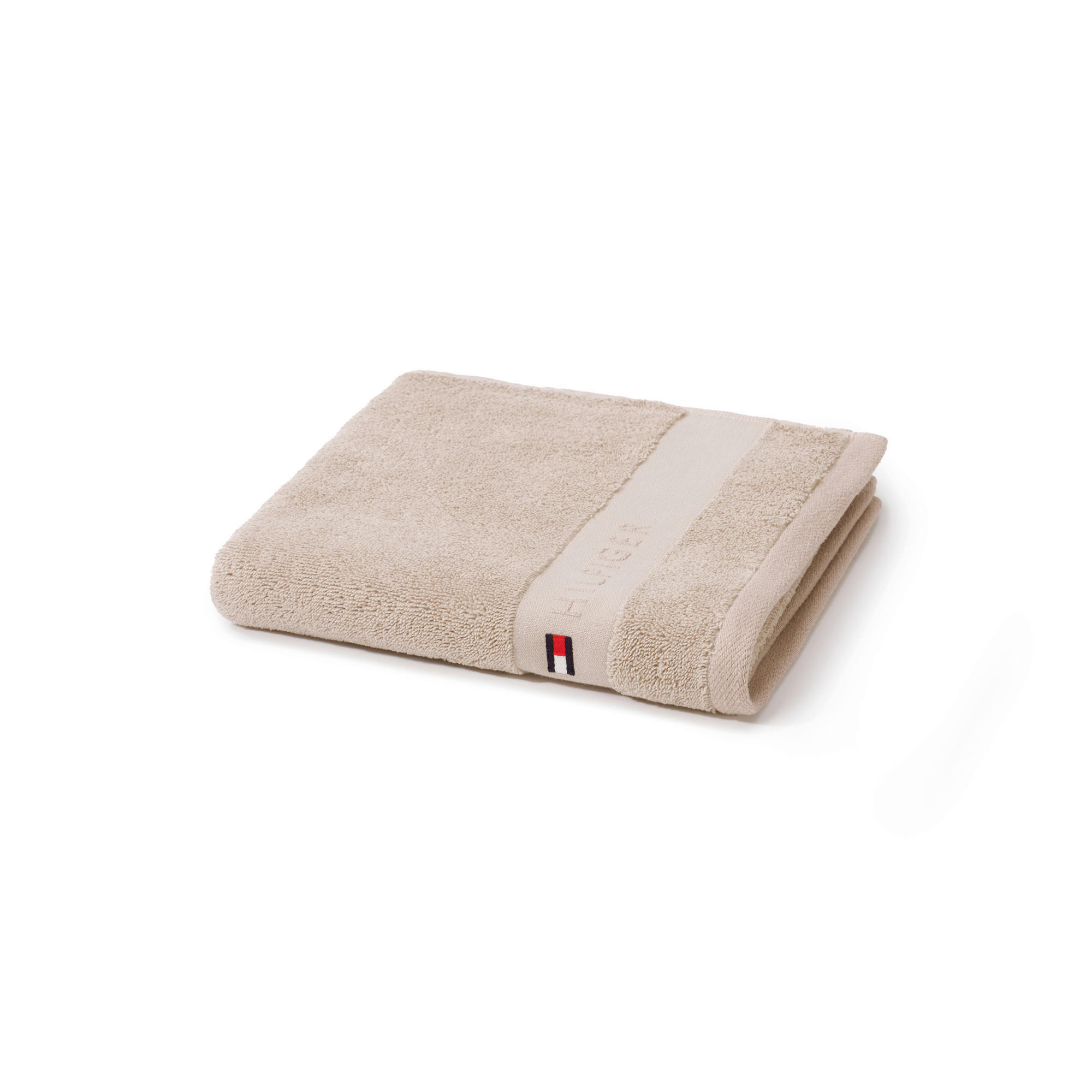 HANDTUCH Plain  - Sandfarben, Basics, Textil (50/100cm) - Tommy Hilfiger