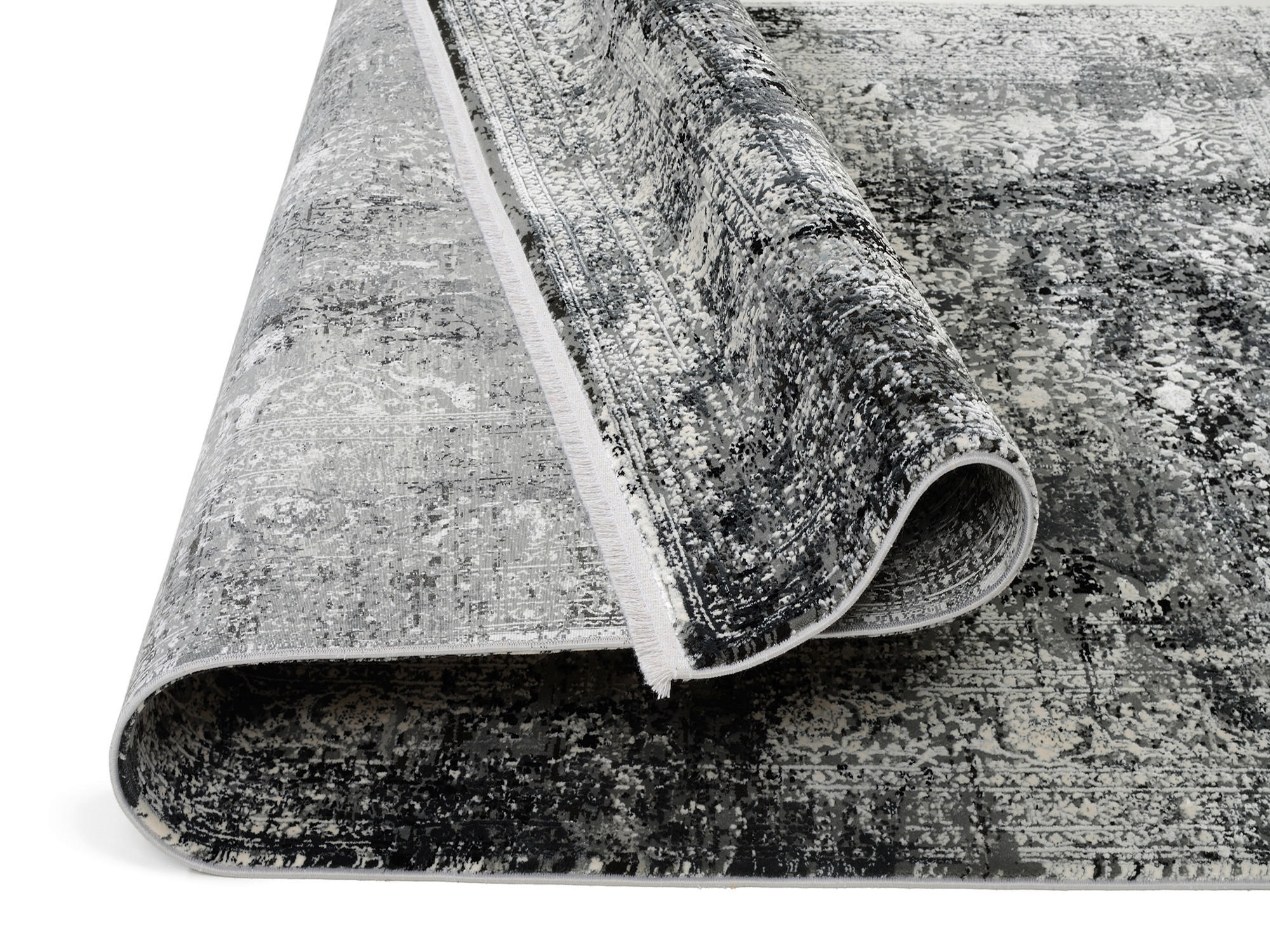 WEBTEPPICH 240/240 cm Avignon  - Dunkelgrau, Design, Textil (240/240cm) - Dieter Knoll
