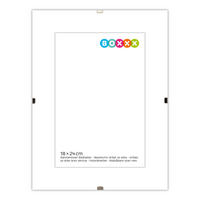 CLIPRAHMEN Klar  - Klar, Basics, Glas (24/18/1cm) - Boxxx