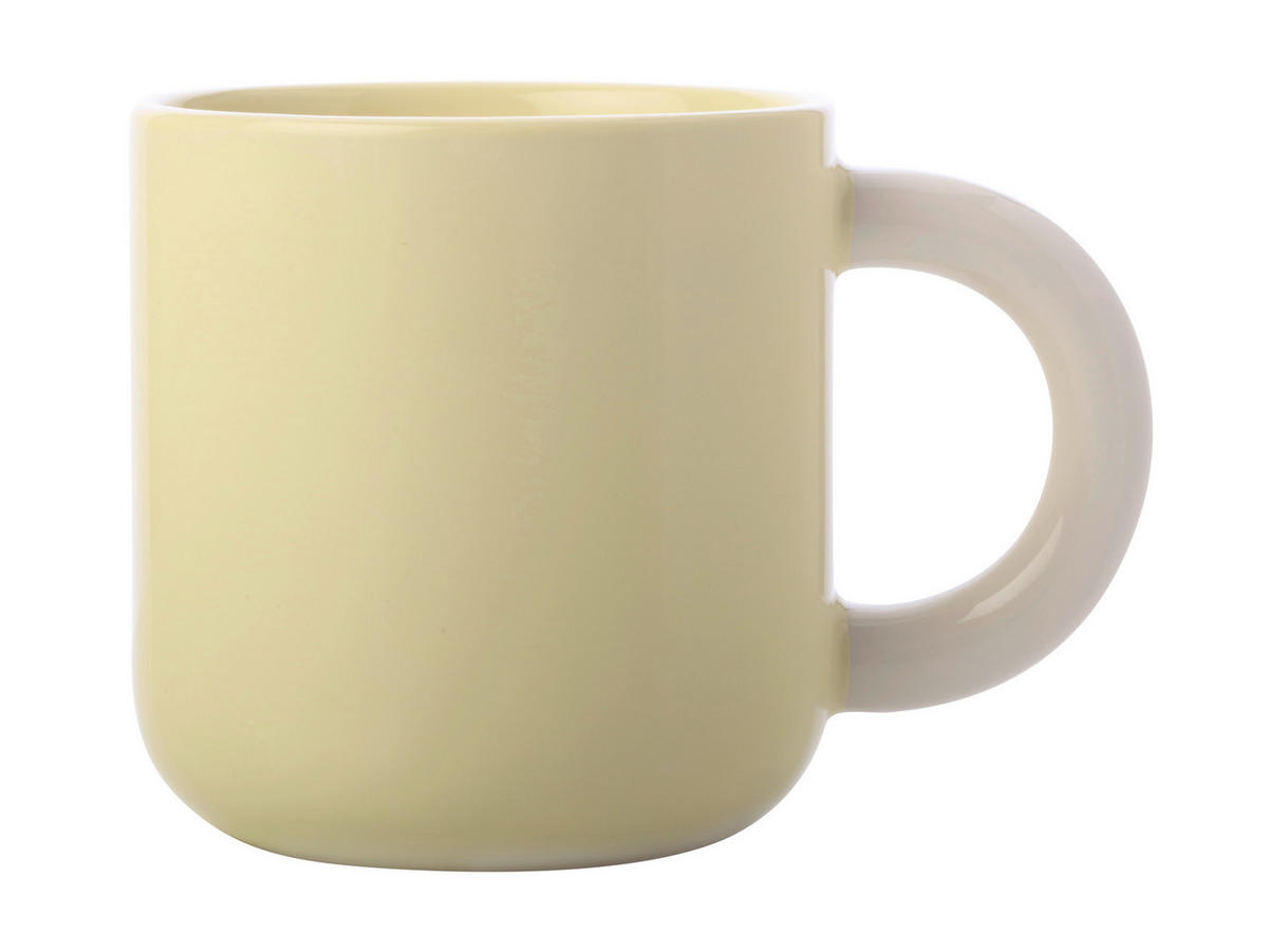 HRNČEK NA KÁVU porcelán keramika  - žltá, Trend, keramika (370ml) - Maxwell & Williams