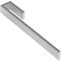 HANDTUCHHALTER Alufarben  - Alufarben, MODERN, Metall (5,5/3,0/39,0cm) - Dieter Knoll