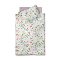 POSTELJINA 140/200 cm  BED ART S  - bijela/maslinasto zelena, Konvencionalno, tekstil (140/200cm) - Fleuresse