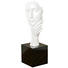 SKULPTUR - Dunkelbraun/Weiß, Design, Kunststoff (18/18/61cm) SKULPTUR - Dunkelbraun/Weiß, Design, Kunststoff (18/18/61cm)