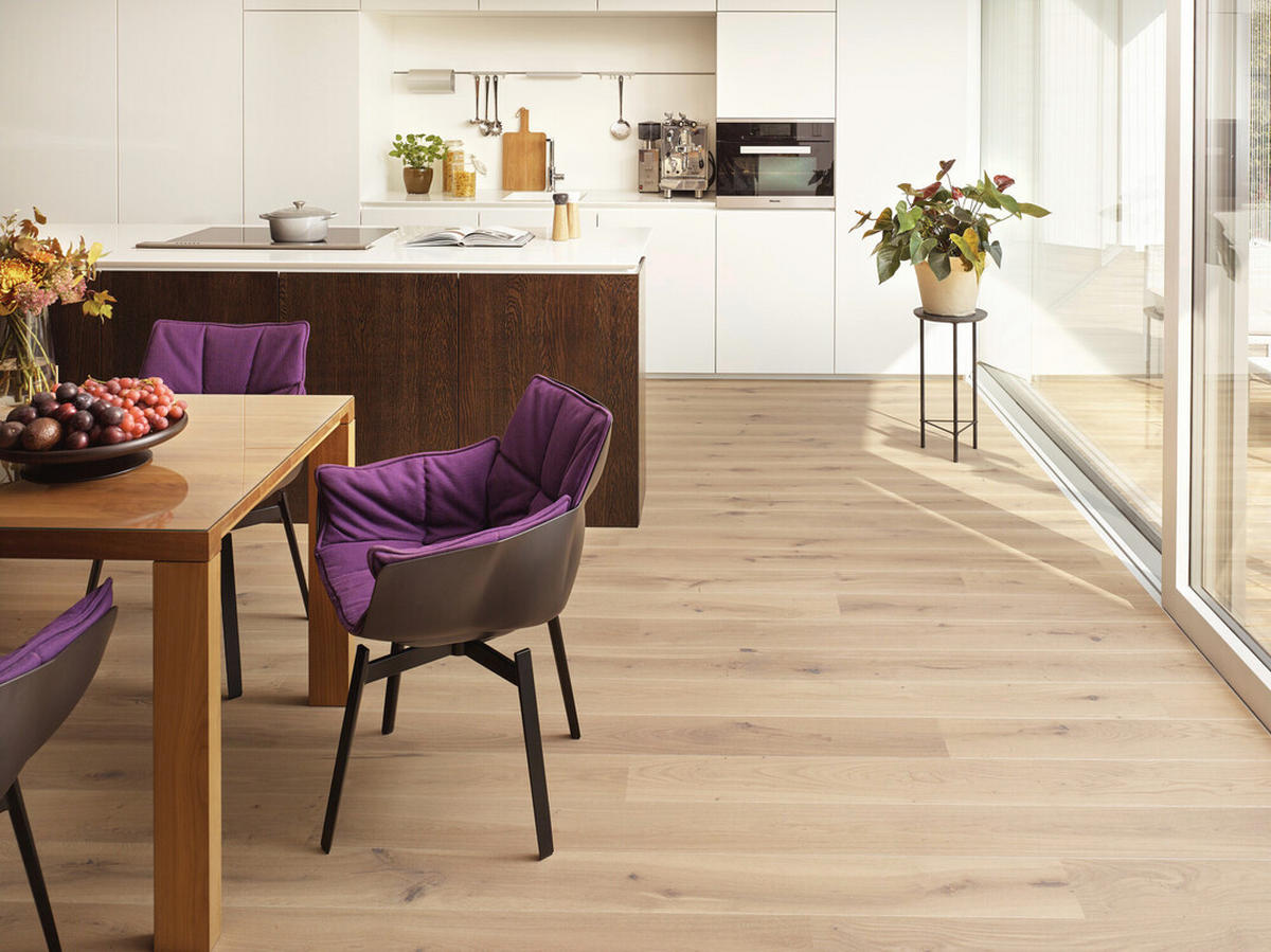 LANDHAUSDIELE Marcanto Trend Eiche weiss100012001  per  m² - Eichefarben, Trend, Holz (220,5/17,6/1,3cm) - Tilo