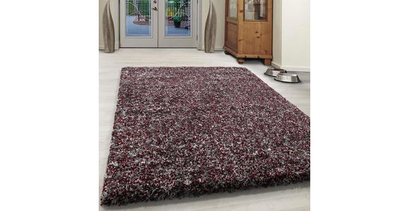 HOCHFLORTEPPICH 60/110 cm Enjoy  - Rot, KONVENTIONELL, Textil (60/110cm) - Novel