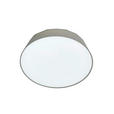 LED-DECKENLEUCHTE 40/12,7 cm   - Hellgrau, Basics, Kunststoff/Textil (40/12,7cm) - Novel