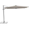 AMPELSCHIRM 300 cm  - Taupe/Silberfarben, Basics, Textil/Metall (300/300cm) - Suncomfort by Glatz