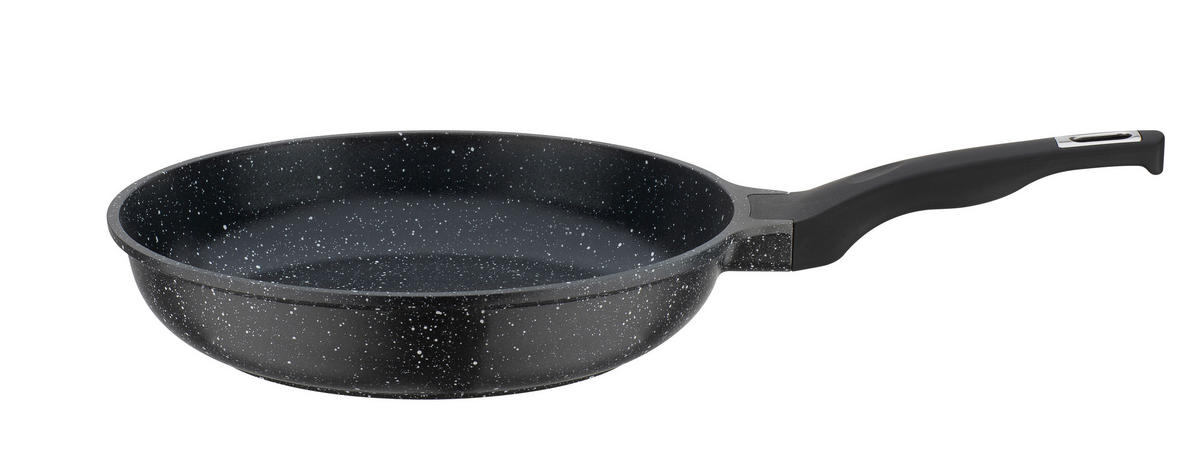 BRATPFANNE Titanium Granit Advanced Vitaflon® Quarzit Beschichtung 28 cm  - Schwarz, Basics, Metall (28cm) - GSW