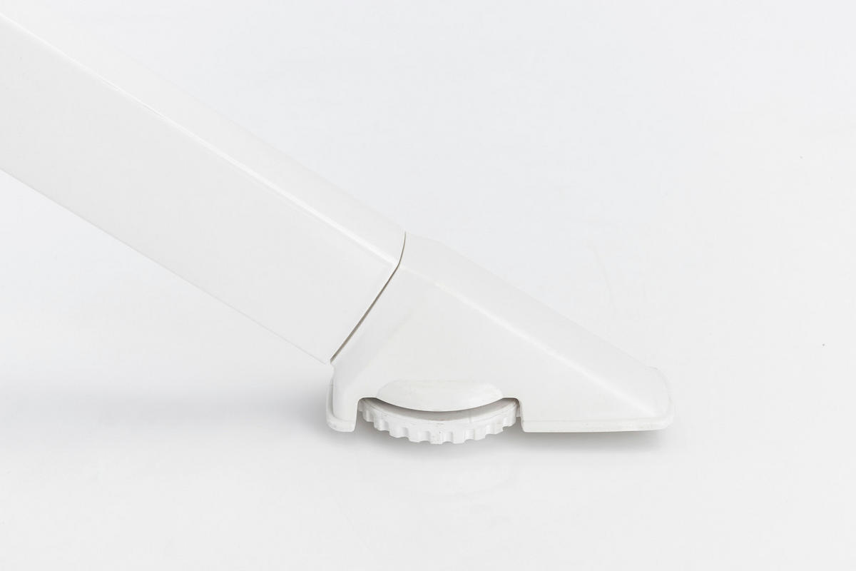 GARTENKLAPPTISCH 140/95/74 cm Metall, Kunststoff rechteckig  - Weiß, Basics, Kunststoff/Metall (140/95/74cm) - Kettler