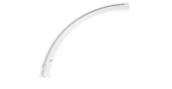 VORHANGSCHIENENZUBEHÖR - Weiß, Basics, Metall (21/21/0,7cm) - Homeware