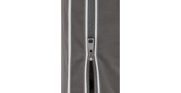 STOFFSCHRANK 110/178/46 cm  in Grau  - Grau, Basics, Kunststoff/Textil (110/178/46cm) - Carryhome