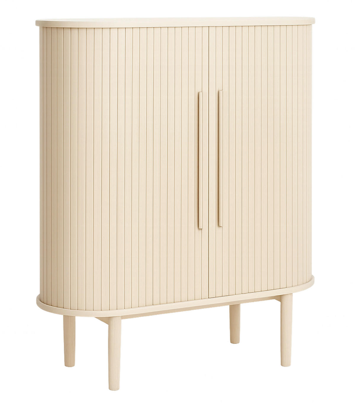 HIGHBOARD Weiß  100/188/40 cm  - Weiß, Design, Holz/Holzwerkstoff (100/188/40cm) - Lomoco
