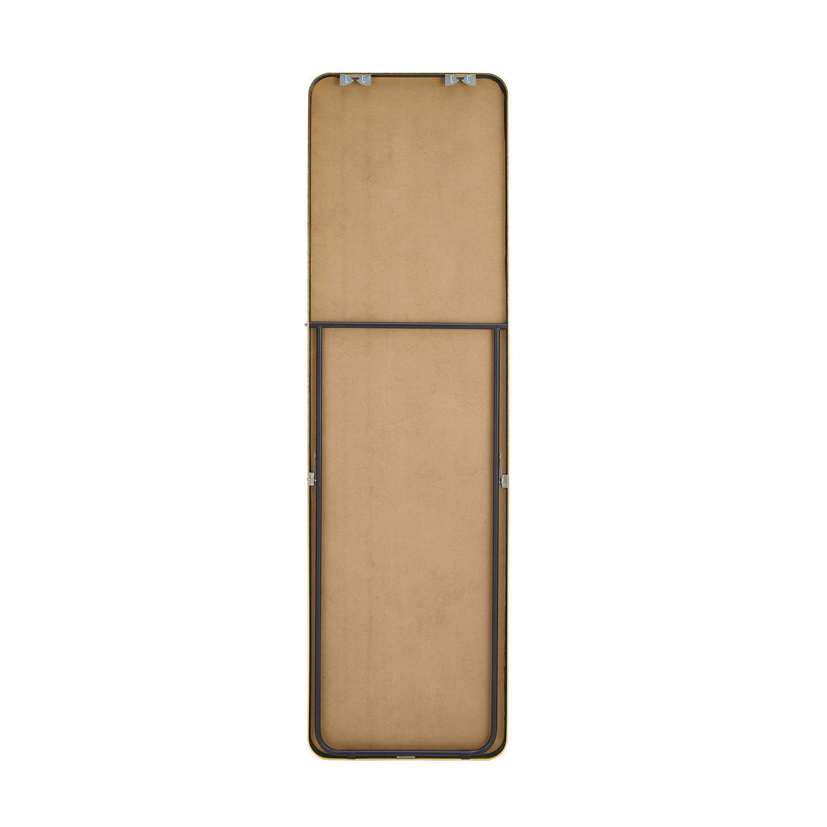 STANDSPIEGEL 50/160/2 cm  - Goldfarben, Design, Glas/Metall (50/160/2cm) - Livetastic
