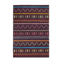 WEBTEPPICH 170/240 cm Multicolor, Violett  - Violett/Multicolor, Basics, Textil (170/240cm) - Novel