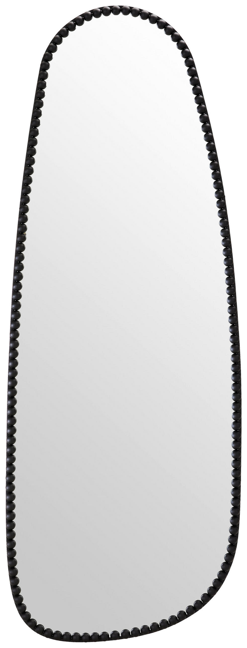 WANDSPIEGEL 74/200/2,5 cm  - Schwarz, LIFESTYLE, Glas/Metall (74/200/2,5cm) - Novel