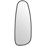 WANDSPIEGEL 74/200/2,5 cm  - Schwarz, LIFESTYLE, Glas/Metall (74/200/2,5cm) - Novel
