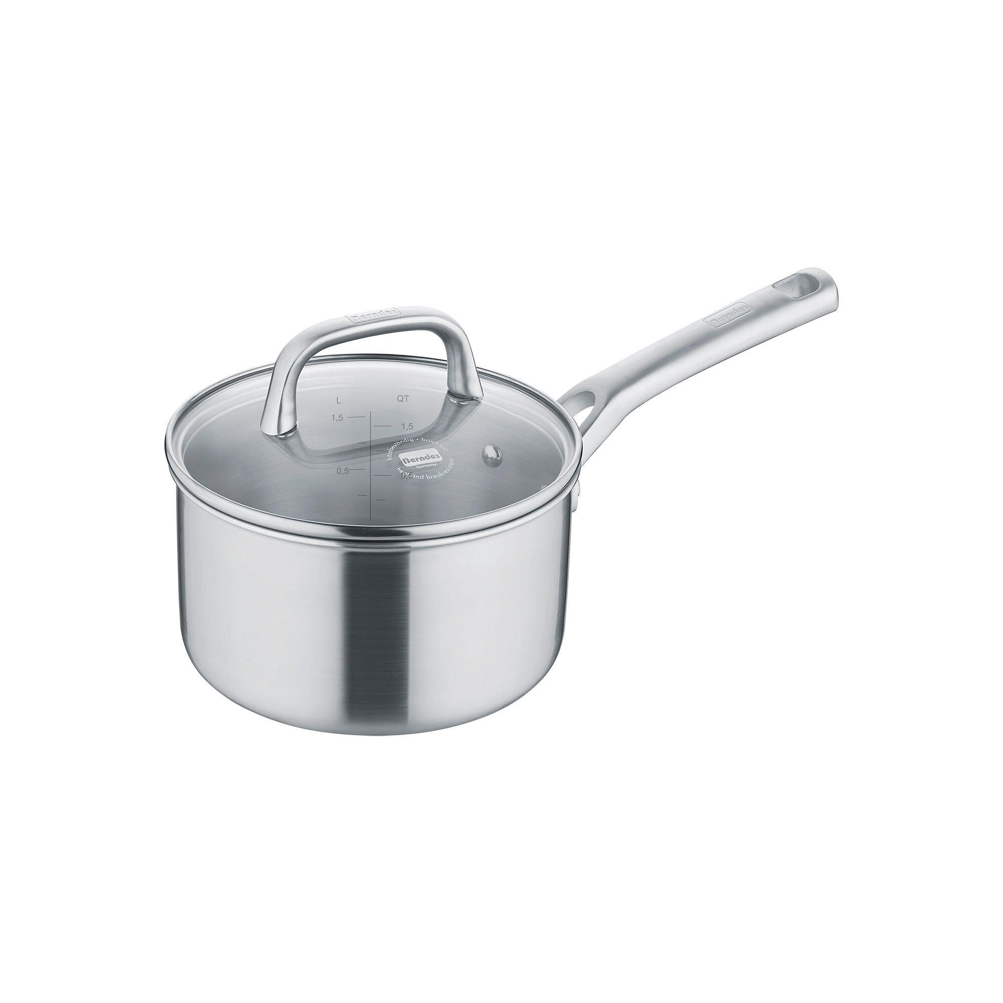 RAJNICA S RUKOVÄŤOU 1,8 l - strieborná, Basics, kov (1,8l) - Berndes