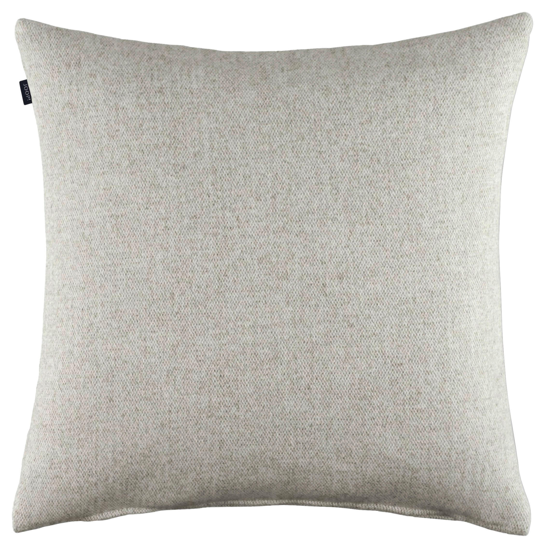 KISSENHÜLLE J! Signature grau 40/40 cm  - Hellgrau/Grau, Design, Textil (40/40cm) - Joop!