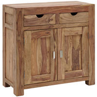 KOMODA, indický palisander, prírodná farba, 90/86/40 cm - prírodná farba, Lifestyle, kov/drevo (90/86/40cm) - Livetastic