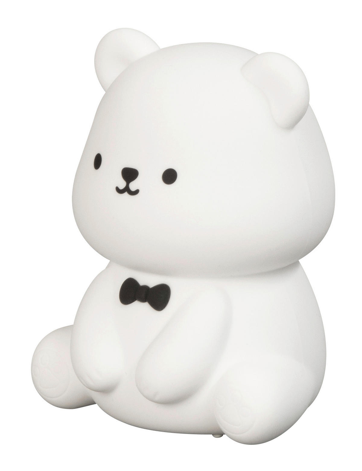 KINDER-NACHTLICHT Karl 10/10/13 cm  - Schwarz/Weiß, Trend, Kunststoff (10/10/13cm)