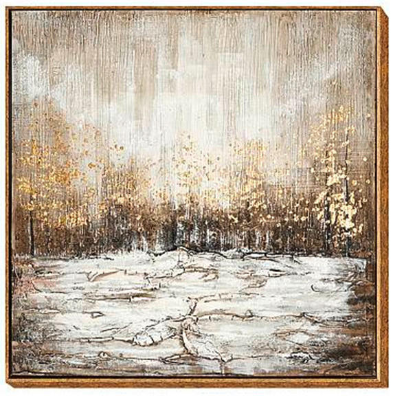 OBRAZ NA PLÁTNE, krajina a príroda, 100/100/3.5 cm - viacfarebná, Basics, drevo (100/100/3.5cm)