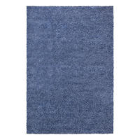 SHAGGY 120/170 cm Arya Blau  - Blau, KONVENTIONELL, Textil (120/170cm) - Novel