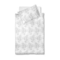 POSTELJNINA OPAL 140/200 cm damast bela  - bela, Konvencionalno, tekstil (140/200cm) - Fleuresse