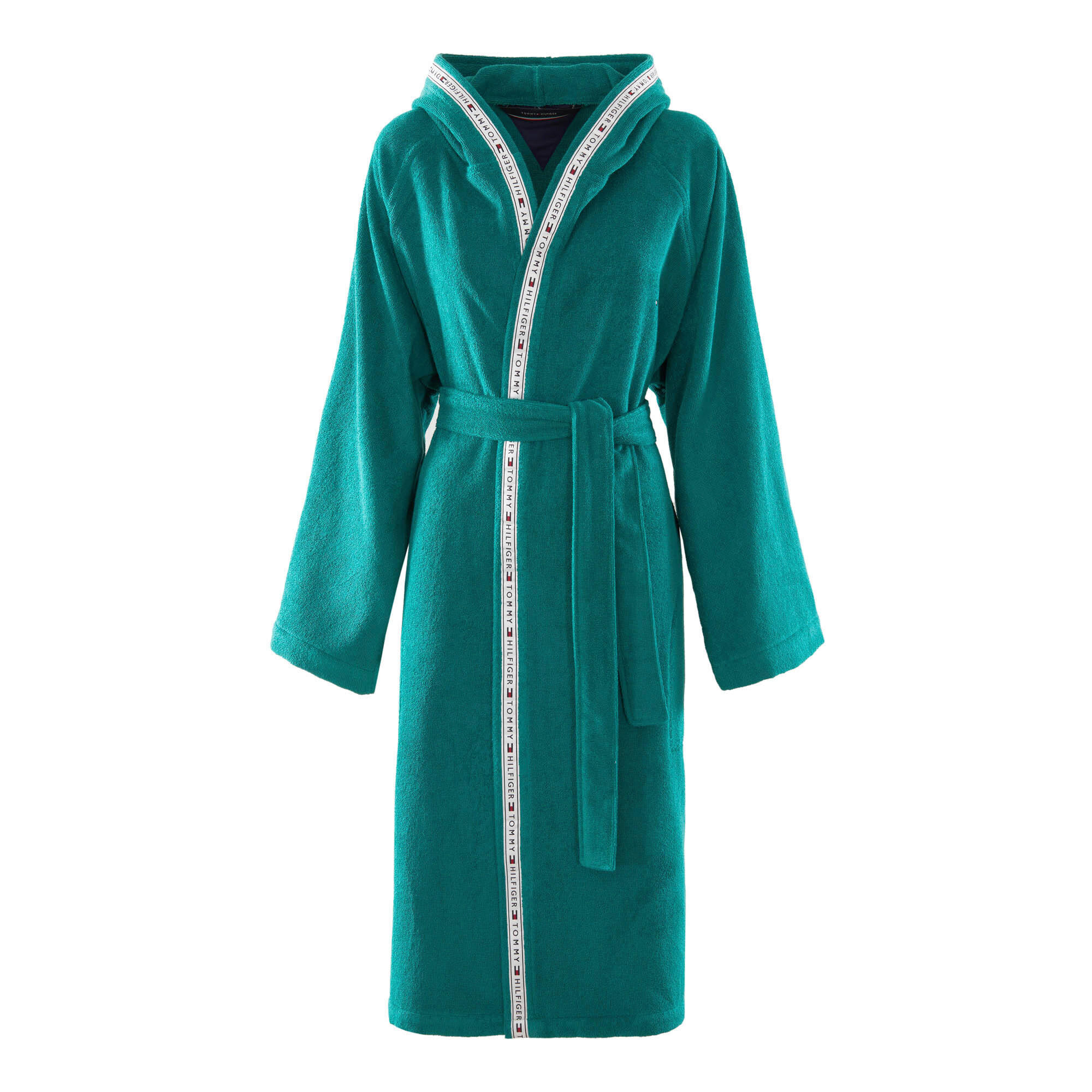 BADEMANTEL L Unisex  - Grün, Basics, Textil (Lnull) - Tommy Hilfiger