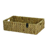 KOŠ DO REGÁLU, přírodní barvy - přírodní barvy, Basics, kov/plast (43/28/12cm) - Ambia Home