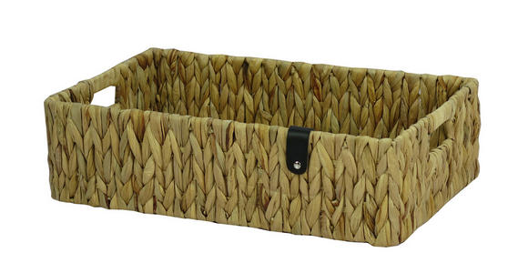 REGALKORB 43/28/12 cm - Naturfarben, Basics, Naturmaterialien/Kunststoff (43/28/12cm) - Ambia Home