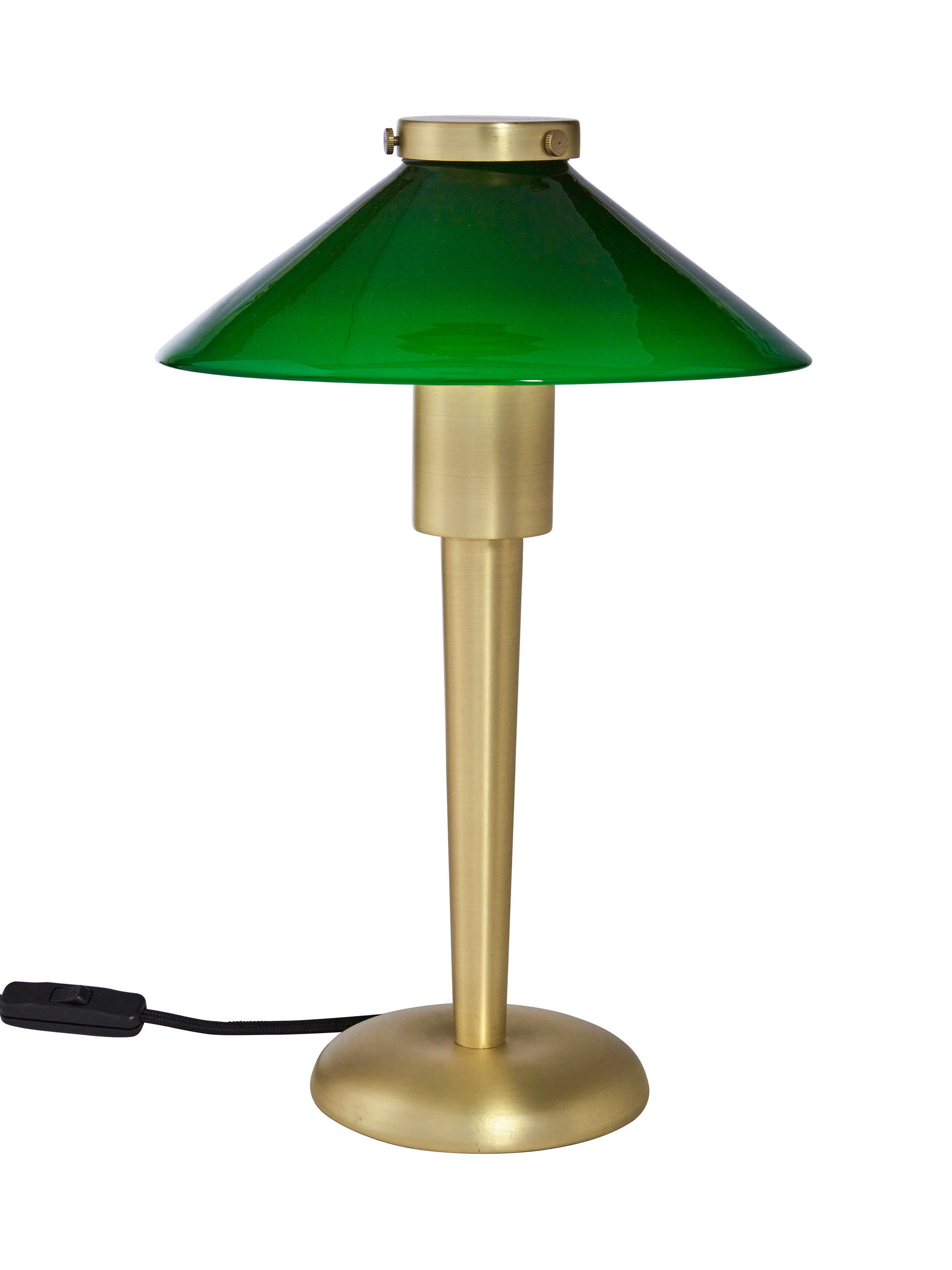 BORDSLAMPA PR Home August 25/34/25 cm   - grön, Klassisk, glas (25/34/25cm)