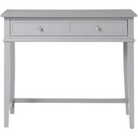 SCHREIBTISCH 89/75/45 cm  in Grau  - Silberfarben/Grau, Design, Holzwerkstoff/Metall (89/75/45cm) - MID.YOU