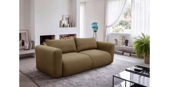 SCHLAFSOFA Flachgewebe Dunkelorange  inkl.  - Dunkelorange/Schwarz, MODERN, Kunststoff/Textil (248/94/109cm) - Carryhome