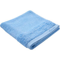 DUSCHTUCH 70/140 cm BONITA  - Blau, Natur, Textil (70/140cm) - Bio:Vio