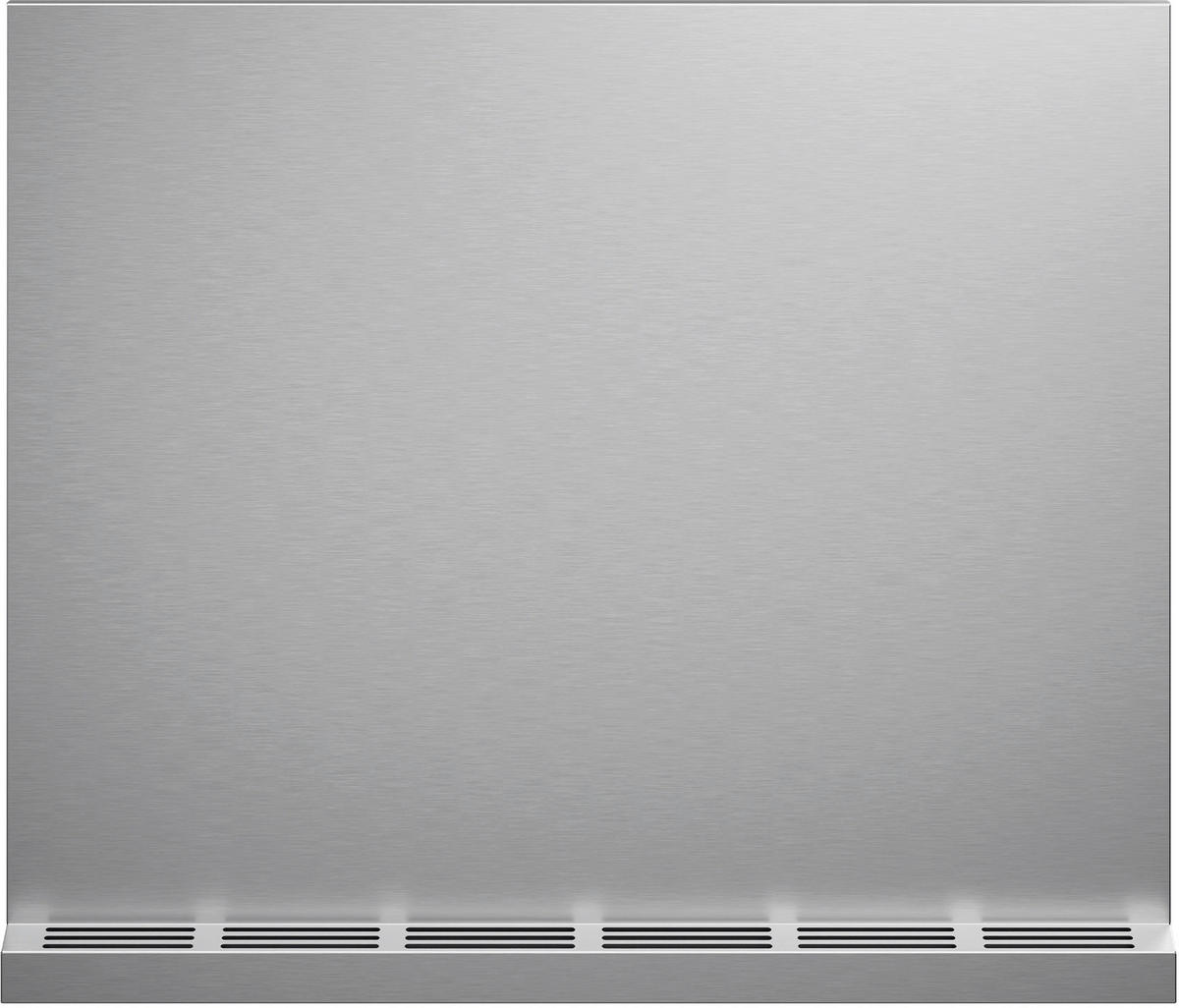 RÜCKWAND 89,6/75/4,2 cm  - Edelstahlfarben, Basics, Metall (89,6/75/4,2cm) - SMEG