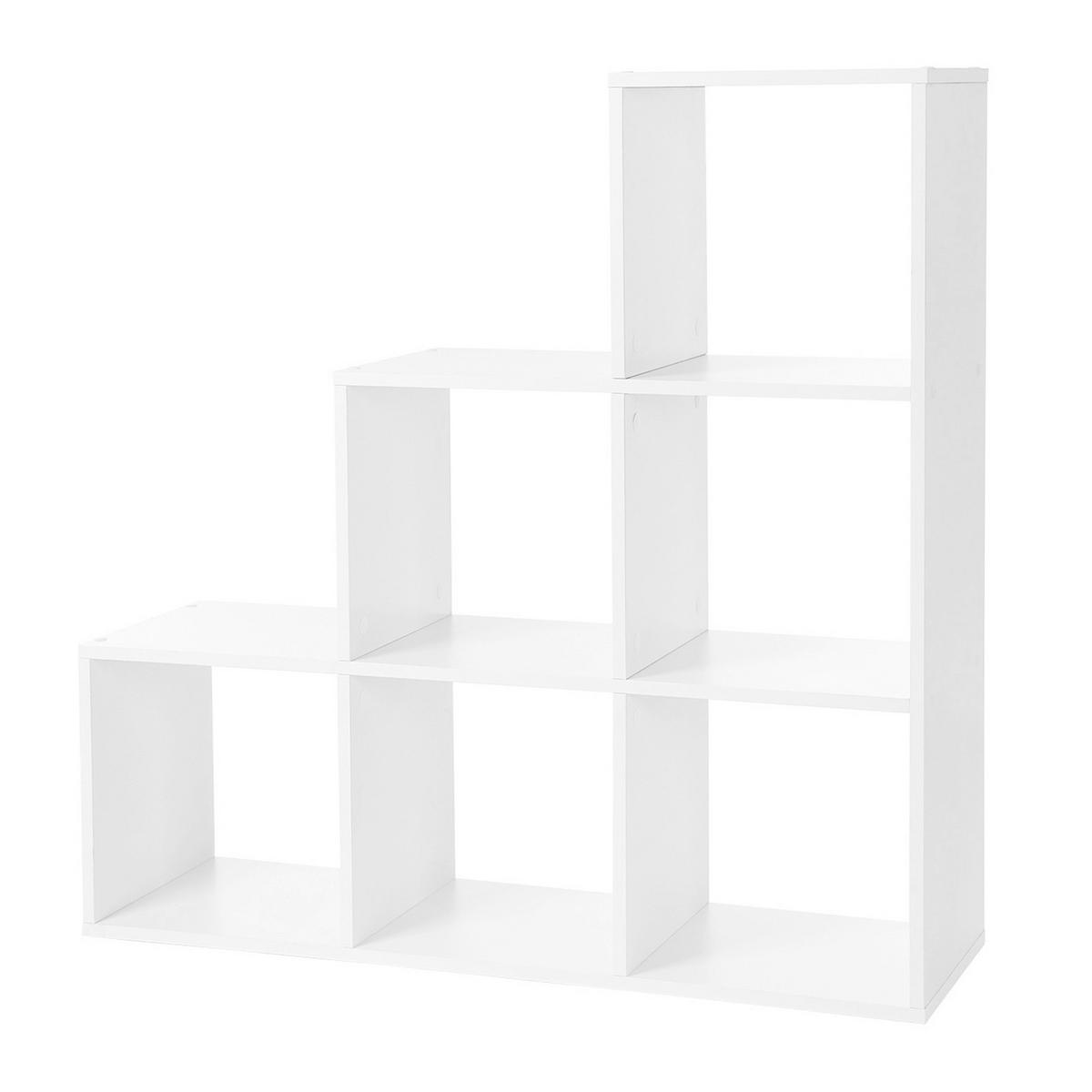 AKTENREGAL Weiß  - Weiß, Basics, Holzwerkstoff (97.5/97.5/29cm) - Boxxx