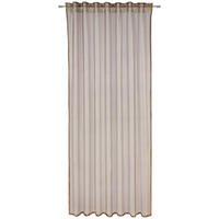 FERTIGVORHANG  transparent  140/245 cm   - Goldfarben/Petrol, Design, Textil (140/245cm) - Dieter Knoll