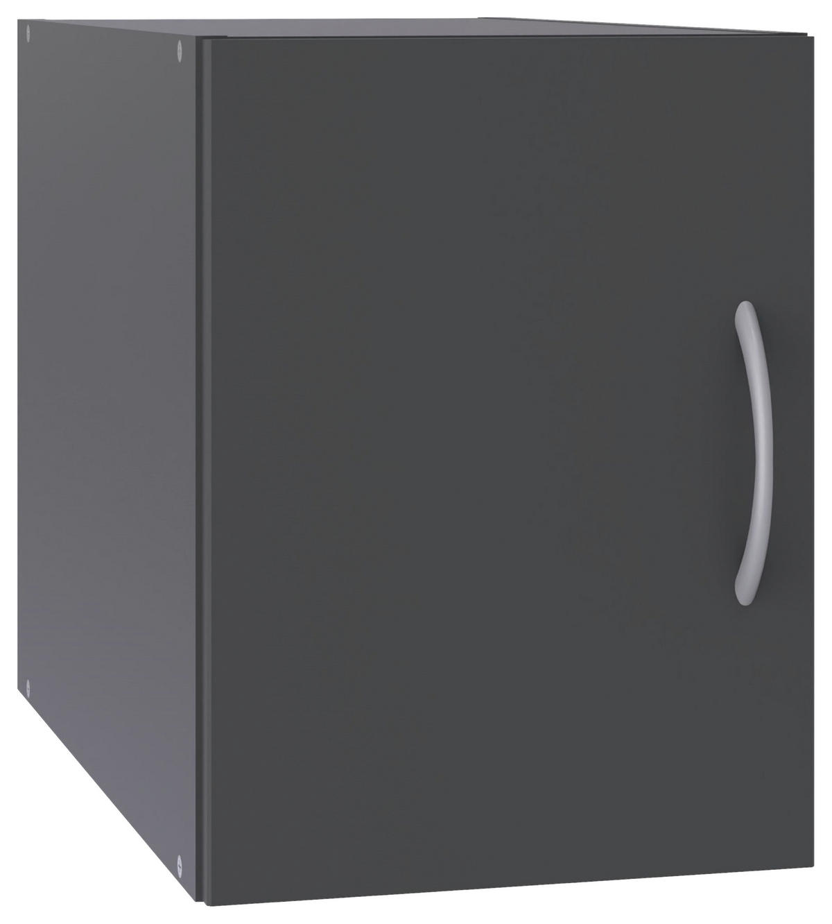 AUFSATZSCHRANK 30/40/54 cm   - Alufarben/Graphitfarben, KONVENTIONELL, Holzwerkstoff/Kunststoff (30/40/54cm) - Xora