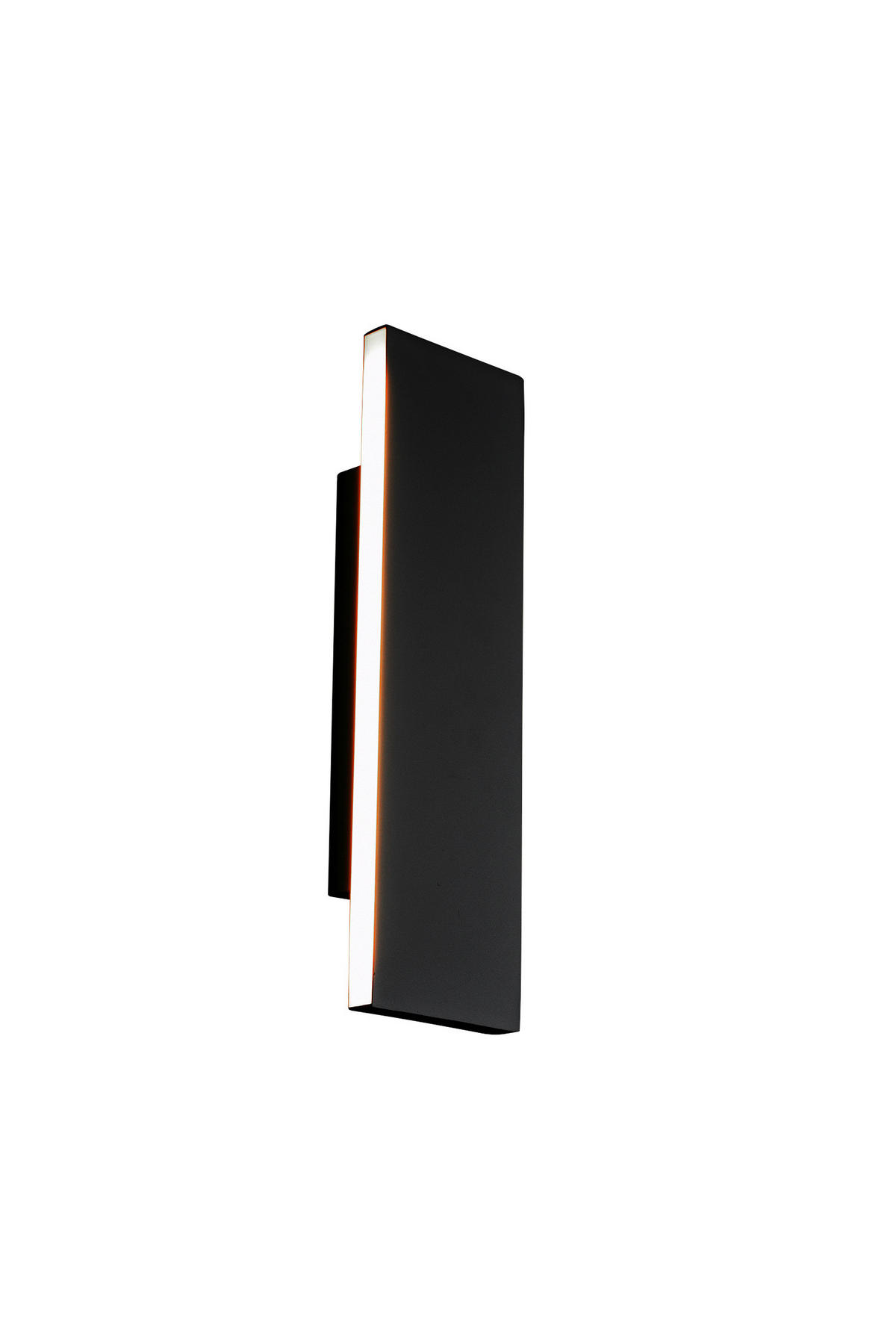 LED-WANDLEUCHTE 28/4,5/8 cm  - Schwarz, Design, Kunststoff/Metall (28/4,5/8cm) - Novel