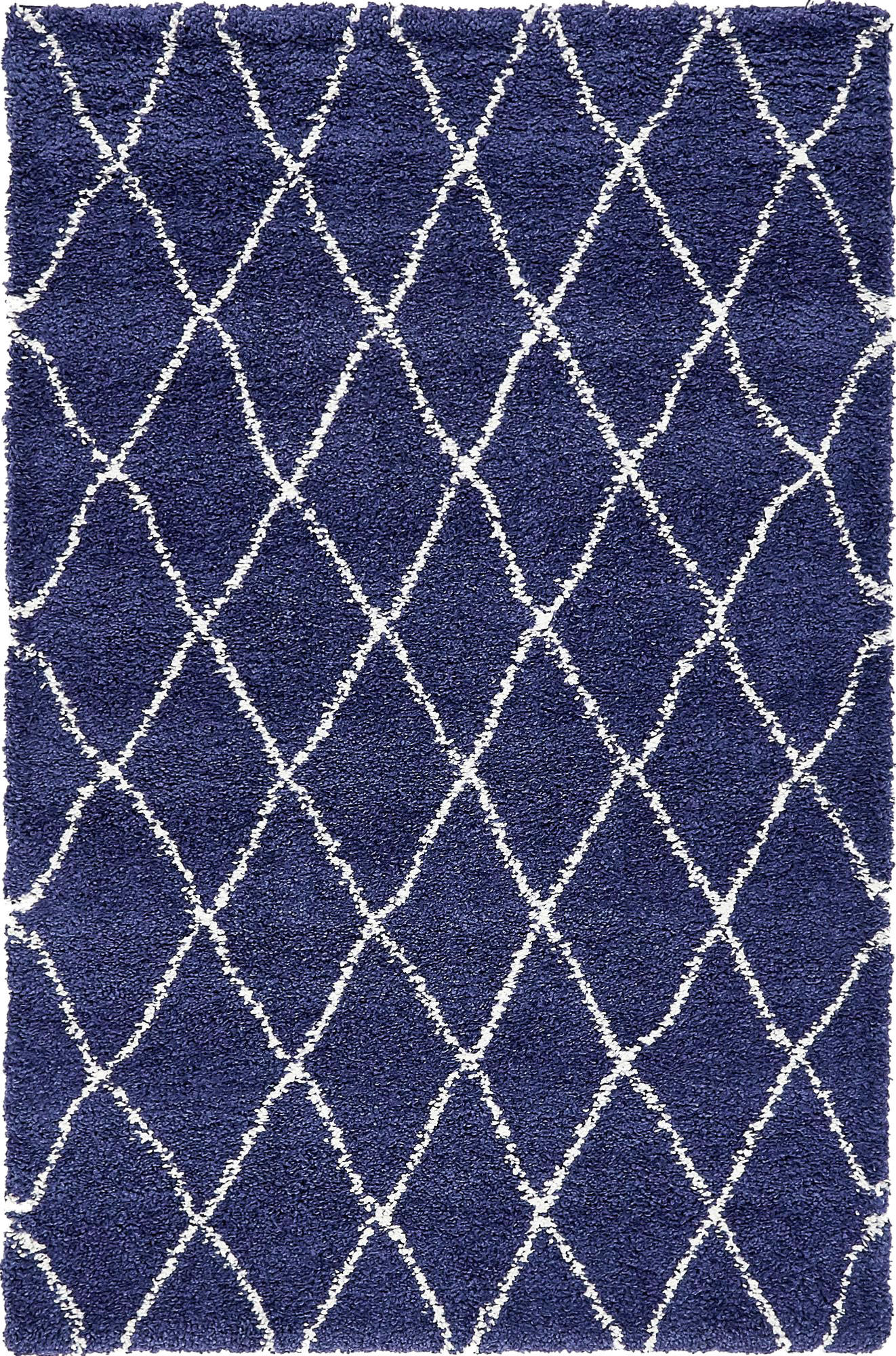 WEBTEPPICH 150/245 cm  - Dunkelblau, Basics, Textil (150/245cm)
