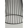 BEISTELLTISCH 33/33/47 cm Schwarz rund  - Schwarz, Trend, Metall (33/33/47cm) - Landscape