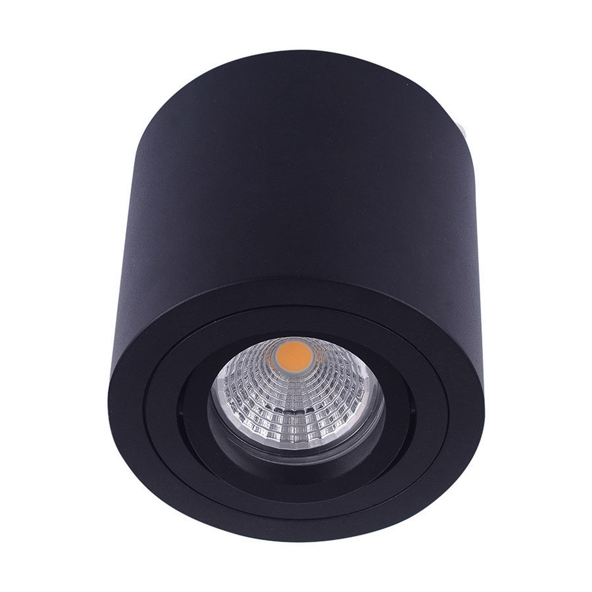 PLAFONIERĂ - negru, Basics, metal (8/8/8,4cm)