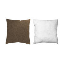 ZIERKISSEN  40/40 cm   - Braun, Basics, Textil (40/40cm)